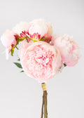 Pink Peony Faux Flower Bundle of Peonies - 21
