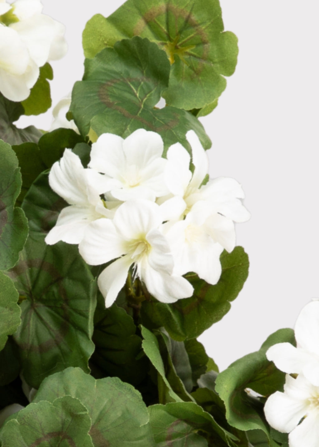 UV Treated Geranium Hanging Bush Outdoor Fake Plants - 27