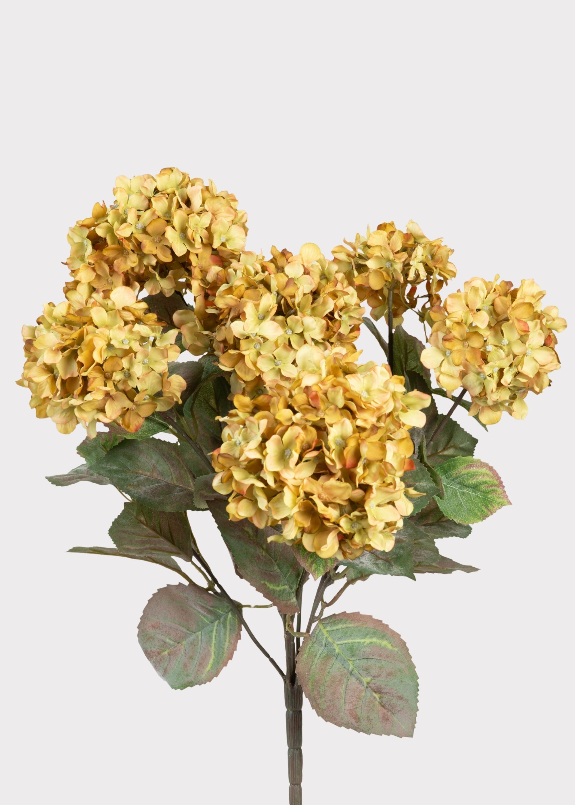 SAVE - Vintage Antique Green Fake Hydrangea Bush - 20